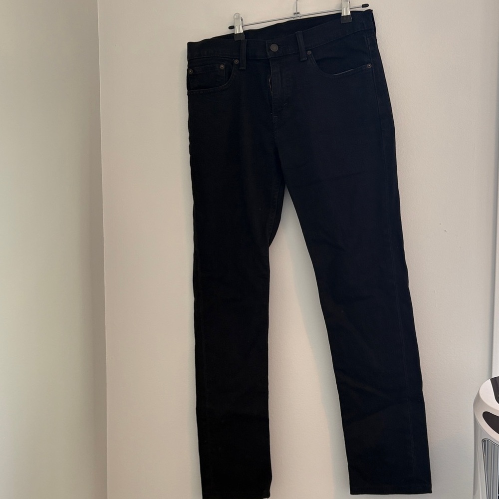 Men's Levi’s Black Jeans - Classic Straight Fit